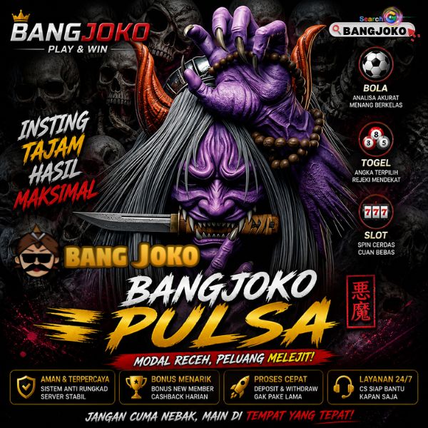 BANGJOKO PULSA ⚽ Deposit Pulsa Tanpa Potongan Cepat ▶ shilpaarorand