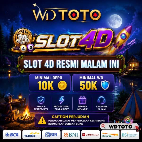 𝐒𝐥𝐨𝐭 𝟒𝐃 : Menu Andalan Situs Toto 𝐒𝐥𝐨𝐭 𝟒𝐃 𝐑𝐞𝐬𝐦𝐢 𝐌𝐚𝐥𝐚𝐦 𝐈𝐧𝐢 Mix Slot Gacor 𝐓𝐨𝐭𝐨𝟒𝐃