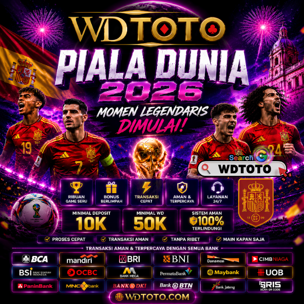 Banner Utama WDTOTO EVENT PIALA DUNIA