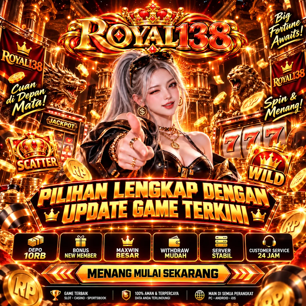 Royal138 Daftar Game – Pilihan Lengkap Dengan Update Game Terkini by Hey siriusly
